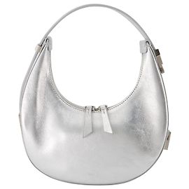 Autre Marque Toni Mini Bag - Osoi - Cuir - Argent Argenté Métallisé