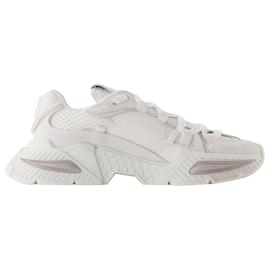 Dolce & Gabbana-Airmaster Sneakers - Dolce&Gabbana - Leather - White-White