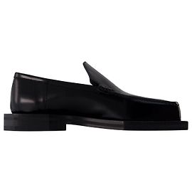 3D Vector Slipper – Coperni – Leder – Schwarz Schwarz