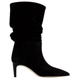 holgado 60 Botas - Paris Texas - Cuero - Negro Negro