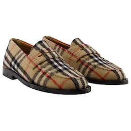 Burberry-LF Hackney Loafers - Burberry - Archive Beige-Beige