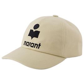 Cappello Tyron - Isabel Marant - Cotone - Beige Ecru Marrone Beige