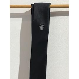 Dior-DIOR Krawatten T.  Silk-Schwarz