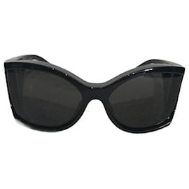 Balenciaga-BALENCIAGA Sonnenbrille T.  Plastik-Schwarz