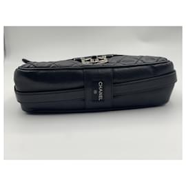 Chanel-CHANEL  Handbags   Leather-Black