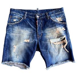 Dsquared2 Men Shorts Blue