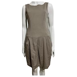 Joseph-Kleid aus Viskose-Jersey von Joseph in Pilzbeige/Taupe-Beige,Taupe