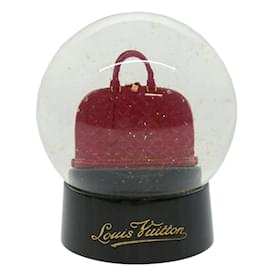 Louis Vuitton-LOUIS VUITTON Snow Globe Alma Exclusivité LV VIP Clear LV Auth 42171-Autre