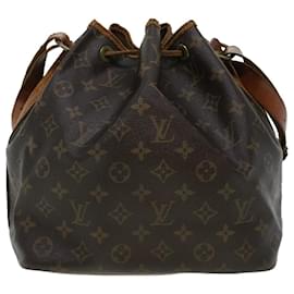 Louis Vuitton-LOUIS VUITTON Monogram Petit Noe Shoulder Bag M42226 LV Auth rd5109-Monogram