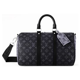 Louis Vuitton LV keepall eclipse 35cm Grey