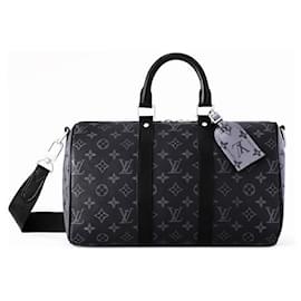 Louis Vuitton-LV keepall eclipse 35cm-Grigio