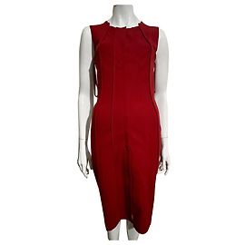 Diane Von Furstenberg Robe DvF Alexandria en Red Spice Rouge