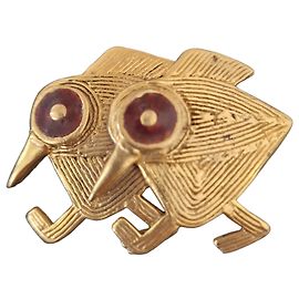 Autre Marque Elisabeth Riveiro Vogelbrosche - Bronze - Bronze