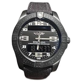 Breitling-Montre BREITLING   Modèle Aerospace EVO-Noir,Gris