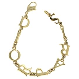 Christian Dior-Christian Dior Bracelet Gold Auth am4355-Golden