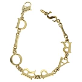 Christian Dior-Christian Dior Bracelet Or Authentique4355-Doré