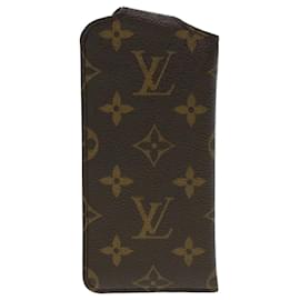 Louis Vuitton-LOUIS VUITTON Monogram Etui Lunette PM Brillenetui M66545 LV Auth 42016-Andere