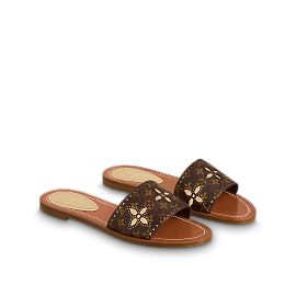LOUIS VUITTON  Mules & clogs T.EU 39 Leather Brown