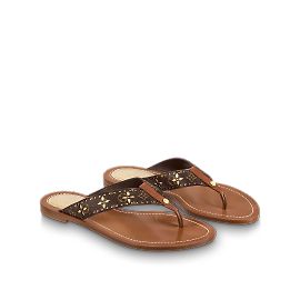 LOUIS VUITTON  Mules & clogs T.EU 37 Leather Brown