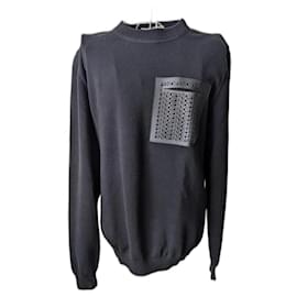 Fendi schwarzer Pullover Schwarz