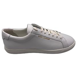 ANDY-SNEAKERS. SAINT LAURENT. NEU  42 Weiß