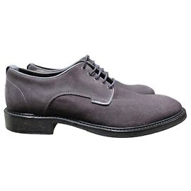 Autre Marque Garment Project grey suede derby shoes Grey