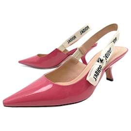 Dior-NEW DIOR J'ADIOR SLINGBACK KCC SHOES200VNRS43PE SCARPIN 36 LEATHER SHOES-Other