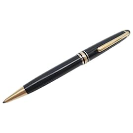 Montblanc-PENNA A SFERA MONTBLANC MEISTERSTUCK CLASSIC ORO MB10883 PENNA IN RESINA NERA-Nero