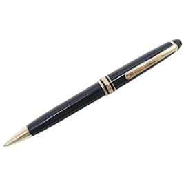 Montblanc-PENNA A SFERA MONTBLANC MEISTERSTUCK CLASSIC ORO MB10883 PENNA IN RESINA NERA-Nero