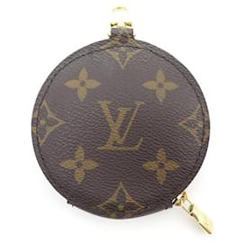 Louis Vuitton-NEW LOUIS VUITTON ROUND M WALLET81634 VIVIENNE GINZA XMAS 2022 COIN PURSE-Brown