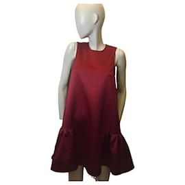 Autre Marque Robe oversize Frnch Bordeaux