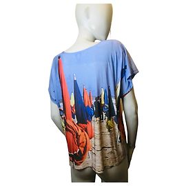 Agnès b. Agnès B printed beach top Multiple colors