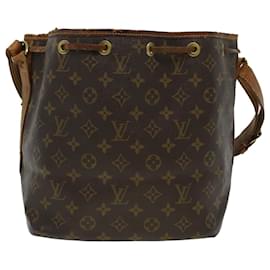 Louis Vuitton-LOUIS VUITTON Monogram Petit Noe Shoulder Bag M42226 LV Auth rd5120-Monogram