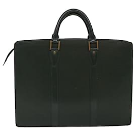 Louis Vuitton-LOUIS VUITTON Taiga Porte Documentos Rozan Business Bag Epicea M30054 Autenticação5258-Outro