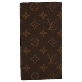 Louis Vuitton-LOUIS VUITTON Monogram Porte Cartes Credit Yen Billfold Wallet M60825 LV yk6973-Monogram