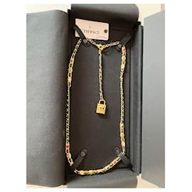 Chanel-Chanel-Juwelengürtel / Taille 85 / never worn-Gold hardware