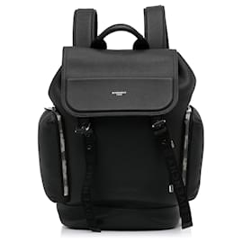 Givenchy Black Leather Backpack Black