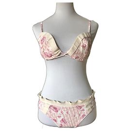 Dior Maillots de bain Rose Blanc