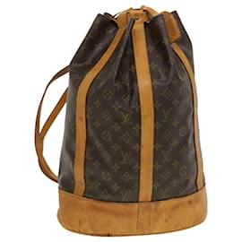 Louis Vuitton-LOUIS VUITTON Monogram Randonnee GM Shoulder Bag M42244 LV Auth am4386-Monogram