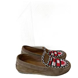 ISABEL MARANT Mules y zuecos T.EU 35 Ante Camello