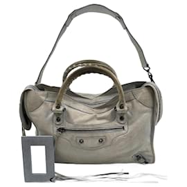 Balenciaga-Blue Lambskin City-Blue
