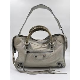 Balenciaga-Blue Lambskin City-Blue