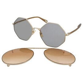 Chloé gafas de sol Chloe CH0041S 002 Multicolor Dorado
