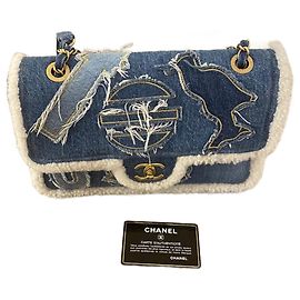 Chanel Handbags Blue