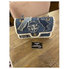 Chanel-Handbags-Blue