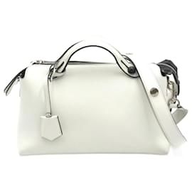 Fendi-Sac à bandoulière en cuir-Blanc