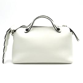 Fendi-Sac à bandoulière en cuir-Blanc