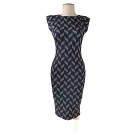 Robe Roksanda Ilincic Multicolore Coton Viscose Taille UK 10 Multicolore