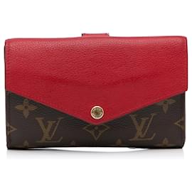Louis Vuitton-Louis Vuitton Brown Monogram Portefeuille Pallas Compact Wallet-Other