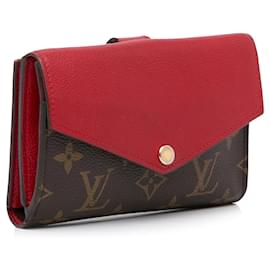 Louis Vuitton-Louis Vuitton Brown Monogram Portefeuille Pallas Compact Wallet-Other
